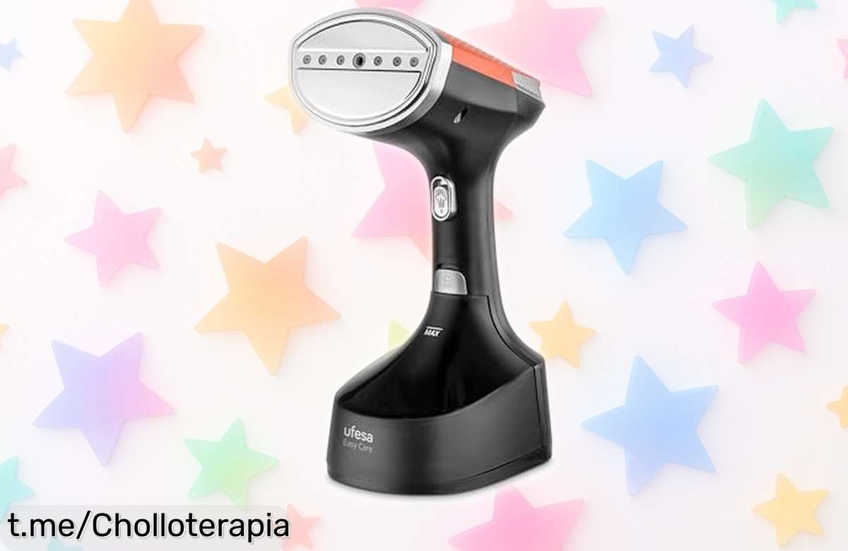 Descubre la increíble plancha vertical de vapor Ufesa Easy Care 1700W, el ofertón que alisa en segundos y hará que tu ropa luzca espectacular sin tanto esfuerzo. ¡Hazte con ella ya!