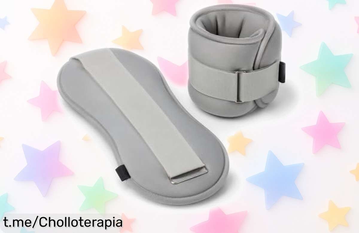 Descubre las pesas para tobillos y muñecas MAGIC SELECT, set de 2 con resistencia ajustable a tu estilo. ¡Aprovecha esta oferta loca antes de que se acabe!