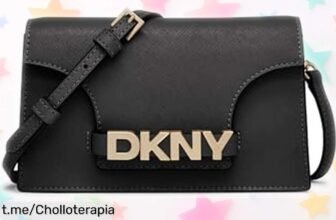 Deslumbrante bolso de mano DKNY Avril en piel auténtica, diseño elegante y precio loco: ¡no dejes pasar este super chollo que combina con todo!