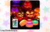 Deslumbrantes luces LED para calabazas de Halloween Litake, pack de 4 con mando ¡Aprovecha el precio rebajado y celebra una noche espeluznante sin riesgos!