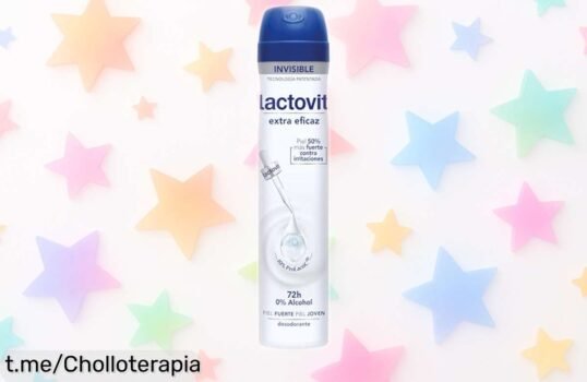 Desodorante spray Lactovit Pack de 2, protegiendo tus axilas por 48 horas en un chollo irresistible que no querrás dejar pasar. ¡Cuida tu piel y ahorra ya!
