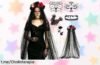 Diadema y velo de encaje con rosas para destacar en Halloween, incluye tatuajes temporales. ¡Ofertón que no puedes dejar pasar para brillar en tu fiesta!