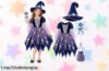 Disfraz de bruja para niña que brilla y deslumbra, ahora a un precio rebajado increíble ¡Haz su Halloween mágico sin gastar un dineral!
