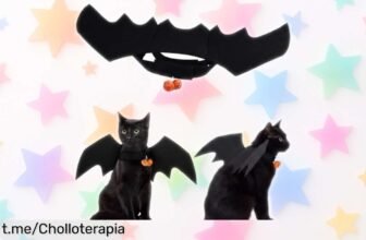 Disfraz murciélago UXEWKL para tu mascota: ¡con campana de calabaza y precio loco! Haz que sea el alma de la fiesta, no te quedes sin él.