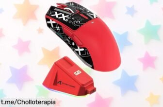 Disfruta del juego al máximo con el ratón gaming ATTACK SHARK X11, ligero y rápido; aprovecha esta oferta increíble antes de que se agote y siente la emoción en cada partida.