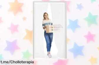 Disfruta del verano sin bichos con la mosquitera magnética Beauty, fácil de instalar y a un precio loco que no se repetirá. ¡Haz que tu hogar sea el lugar perfecto hoy mismo!
