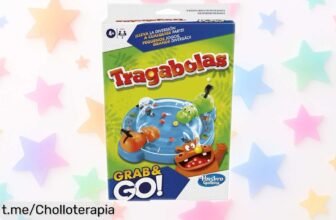 Divertido juego de mesa Tragabolas Grab and Go de Hasbro con precio loco, ¡la diversión a pie ligero está lista para tus peques! No te quedes sin él y haz que brillen en cada partida.