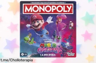 Diviértete como nunca con el juego de mesa Monopoly Super Mario Galaxy: Desafíos y personajes únicos, ¡ahora a un precio increíble que no puedes dejar pasar!