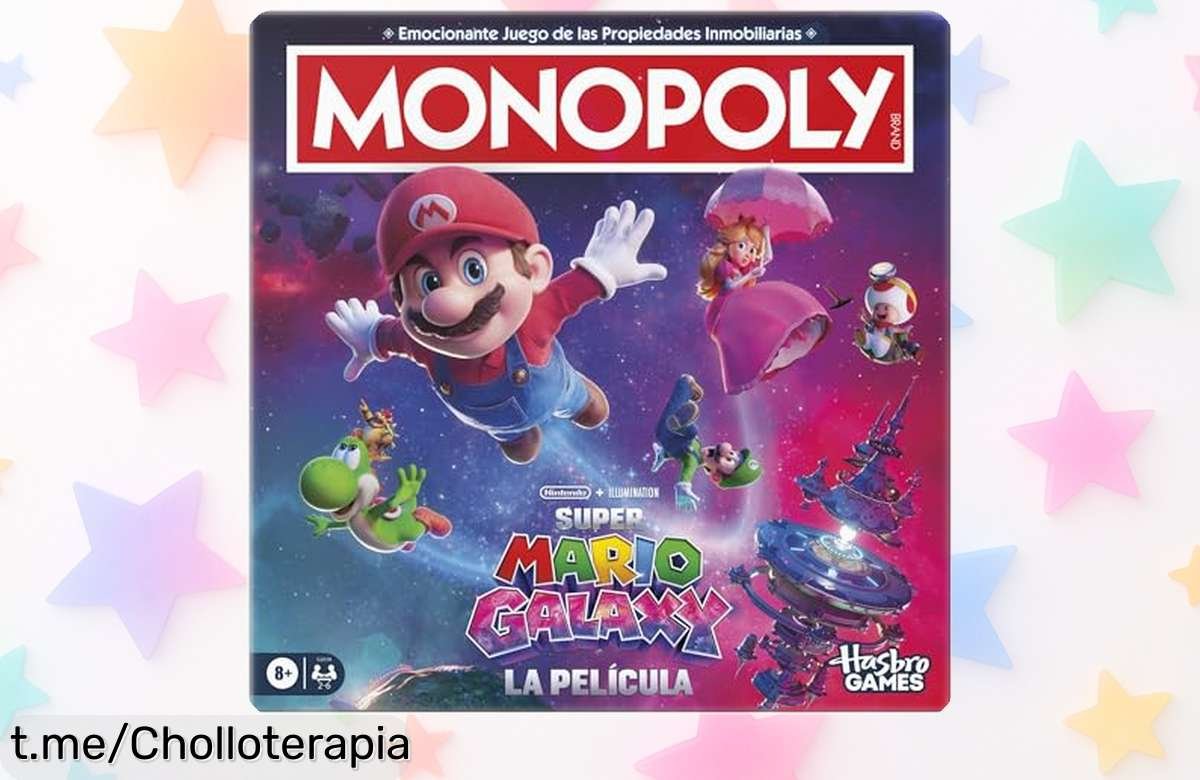 Diviértete como nunca con el juego de mesa Monopoly Super Mario Galaxy: Desafíos y personajes únicos, ¡ahora a un precio increíble que no puedes dejar pasar!
