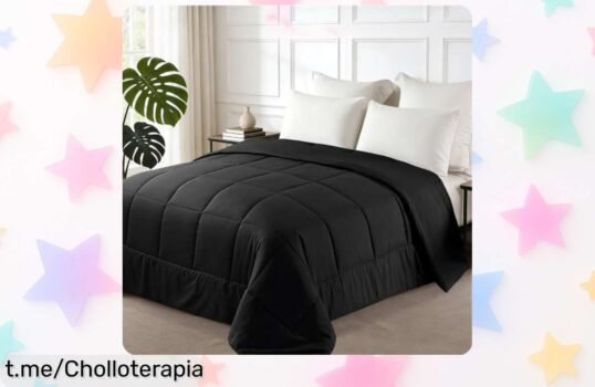 Edredón nórdico reversible suave y calentito: ¡gran chollo con un precio loco que te hará sonreír cada noche! ¡No dejes escapar esta oferta y abrígate sin dudarlo!