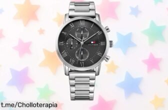 Elegante reloj Tommy Hilfiger para hombre, funciones completas y precio regalado que no te puedes perder. ¡Hazlo tuyo antes de que desaparezca!