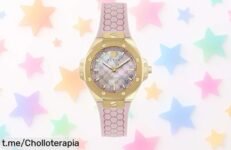 Elegante y espectacular reloj de mujer Philipp Plein Royal Prestige en rosa, una ganga que sienta perfecto para cualquier plan. ¡No te quedes sin el tuyo!