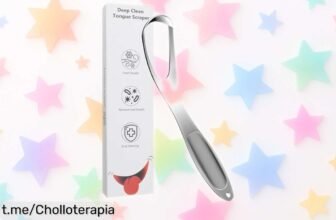 Elimina el mal aliento de inmediato con este limpiador lingual de acero, un básico que no puedes dejar escapar ¡aprovéchalo ahora por su precio ridículo!