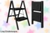 Escalera plegable UZIRO de 2 peldaños, el ofertón que necesitabas para casa o la oficina; estabilidad y resistencia a un precio bajísimo, ¡no te quedes sin ella!