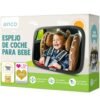Espejo Onco para vigilar al bebé trasero, un super chollo que gira 360° y no se mueve, ¡tu tranquilidad mientras conduces es priceless!