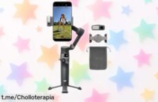 Estabilizador DJI Osmo Mobile 8 para que tus vídeos sean perfectos, ¡ahora a precio rebajado! Sube el nivel de tu creatividad y graba momentos inolvidables.