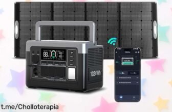 Estación de energía portátil OUKITEL P1000PLUS, el ofertón que necesitas para cargar todo sin preocupaciones y olvidarte de cortes, ¡no te lo pierdas!