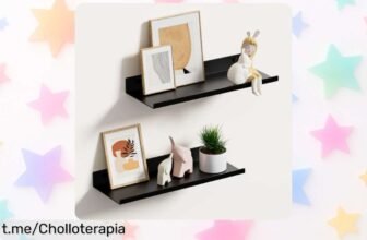 Estantería metálica Wisfame para ducha o baño, fácil de montar y ultra resistente al agua, ¡no te quedes sin ella a este precio loco! Aprovecha ya esta oportunidad única.