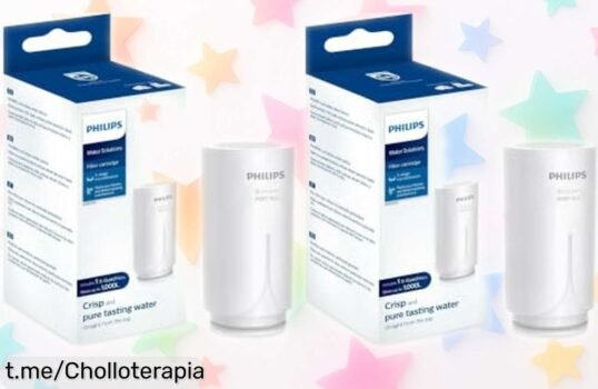Filtra tu agua con los filtros Philips Ontap AWP305/10 y disfruta de un sabor increíble, ahora a un precio loco que no podrás dejar pasar. ¡Cambia hoy mismo!