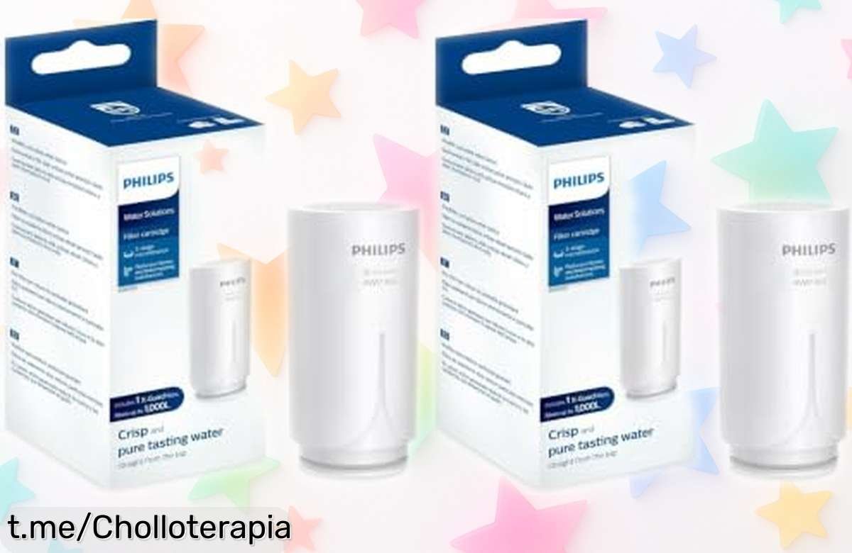 Filtra tu agua con los filtros Philips Ontap AWP305/10 y disfruta de un sabor increíble, ahora a un precio loco que no podrás dejar pasar. ¡Cambia hoy mismo!