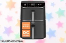 Freidora de aire Cosori Turbo Tower 10,8 L con doble cesta: un ofertón que hará tu cocina más rápida y sana, ¡no te quedes sin la tuya!