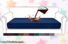 Funda elástica para sofá de 3 plazas Granbest Premium a precio loco: protege tu mueble, cambia su estilo y no te quedes sin ella antes de que desaparezca. ¡Hazte con la tuya ya!