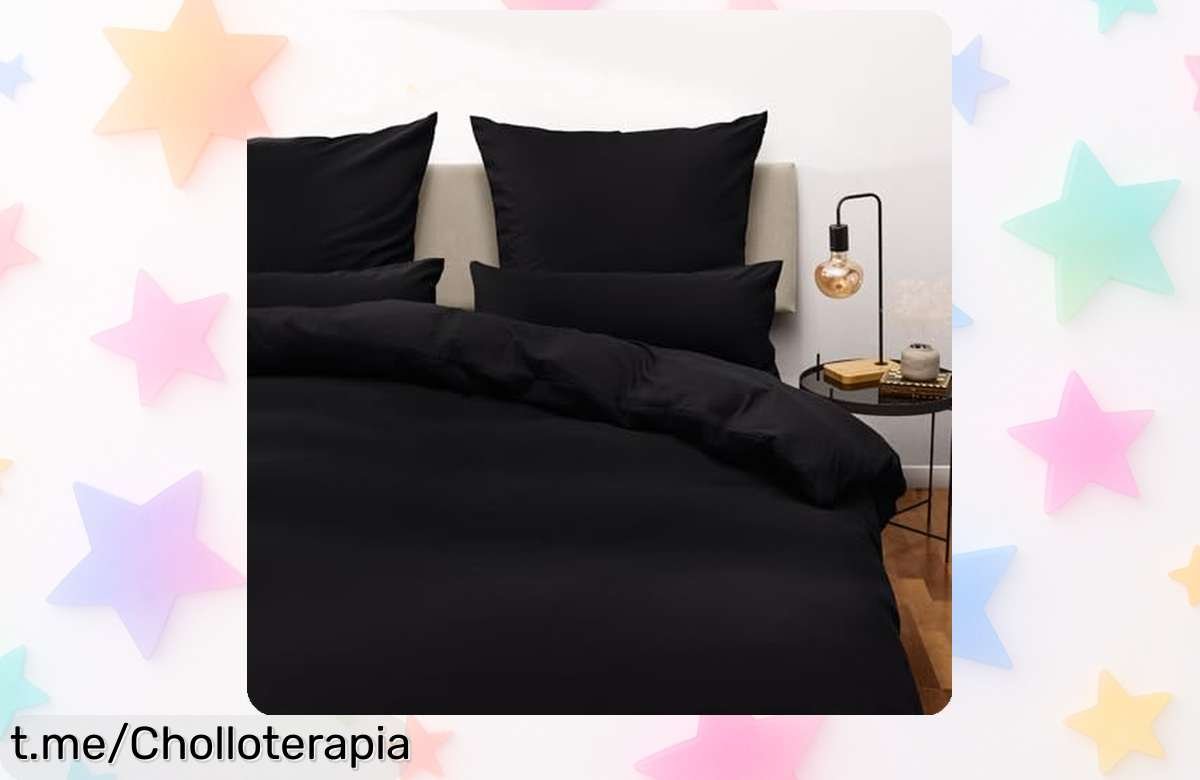 Funda nórdica Blumtal de microfibra suave y transpirable con cojines incluidos, un ofertón que no querrás dejar escapar para transformar tu cama en un lugar de ensueño.