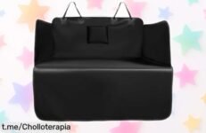 Funda para maletero AUYAO que protege tu coche de pelos y suciedad. ¡Súper chollo que hará tus viajes con perro más divertidos y sin preocupaciones!