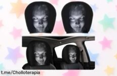 Fundas para reposacabezas de coche Ghost Face a precio loco: diviértete con estilo en cada viaje y dale un toque terrorífico sin esfuerzo, ¡no te quedes sin las tuyas!