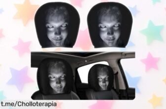 Fundas para reposacabezas de coche Ghost Face a precio loco: diviértete con estilo en cada viaje y dale un toque terrorífico sin esfuerzo, ¡no te quedes sin las tuyas!