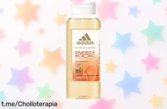 Gel de ducha Adidas Active Skin & Mind con aceite de naranja a un precio increíblemente bajo, ¡una oportunidad que hará feliz tu piel y tus sentidos!
