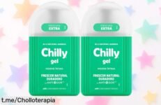 Gel íntimo Chilly en pack de 2: ¡refresca y combate el mal olor todo el día con este ofertón que te hará sonreír cada vez que lo uses!