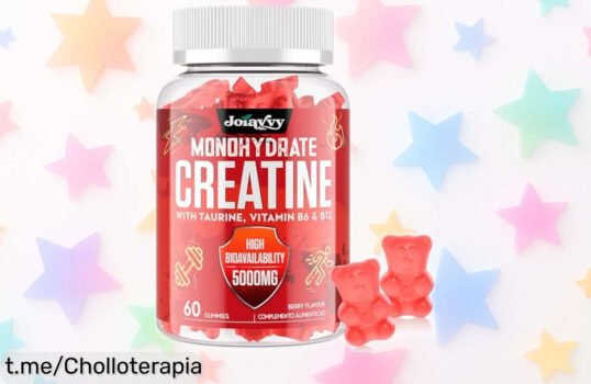 Gominolas de creatina monohidrato con vitaminas: energía explosiva para tu gym a precio loco que te dejará sin palabras, ¡aprovéchalo ya!