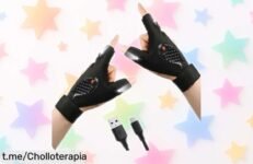 Guantes con luz LED Zynxel, ideales para regalos y aventuras; ¡ahora a un precio loco que no querrás dejar escapar! ilumina tus momentos especiales ya mismo.