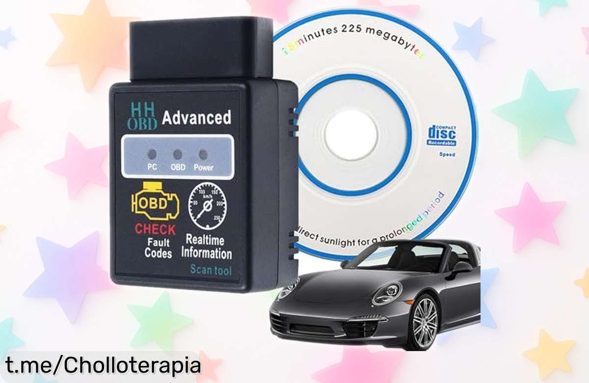 Herramienta diagnóstico de coche para móvil y PC, ¡rebajada! Resistente y ahorra tiempo en reparaciones. Aprovecha este chollazo antes que se acabe la oferta.