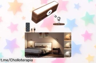 Impresionante lámpara de pared recargable DetarZinLED con mando y 3 tonos, ¡rebajada para iluminar tu hogar con estilo! No te quedes sin la tuya.