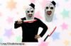 Impresionante mascarilla 3D Halloween Terrifier Mino Plus con cuchillo sangriento a un precio increíble que te hará el rey de la fiesta, ¡no dejes pasar esta oportunidad única!