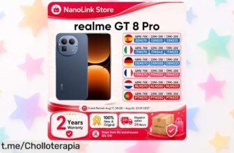 Impresionante móvil Realme GT 8 Pro 5G con cámara de 200MP y pantalla 144Hz a un ofertón que te dejará boquiabierto, ¡no pierdas esta oportunidad única para estar siempre conectado!