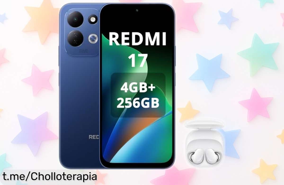 Impresionante móvil Xiaomi Redmi 17 con pantalla gigante de 6,9” y cámara de 50 MP. ¡Llévatelo ya a un precio que no creerás!