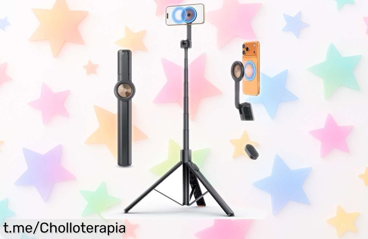 Impresionante palo selfie trípode ANXRE con mando remoto, ¡aumenta tus momentos inolvidables y captura cada sonrisa de forma fácil! No te lo pierdas, esta oferta es única.