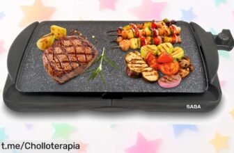 Impresionante plancha de asar Saba SBBBQ2021: potencia brutal, llévala ya y disfruta de barbacoas perfectas sin complicaciones. ¡No te quedes sin la tuya!