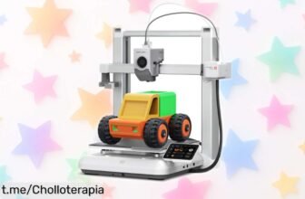 Impresora 3D ANYCUBIC Kobra 4 que imprime a la velocidad de un rayo y nivela sola, ¡un ofertón que no querrás dejar escapar! ¿Listo para crear piezas perfectas?