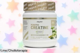 Impulsa tu fuerza con creatina monohidrato Profit PurePRO Creapure® 300 gr a un precio loco que no puedes dejar escapar y siente la energía en cada entrenamiento.