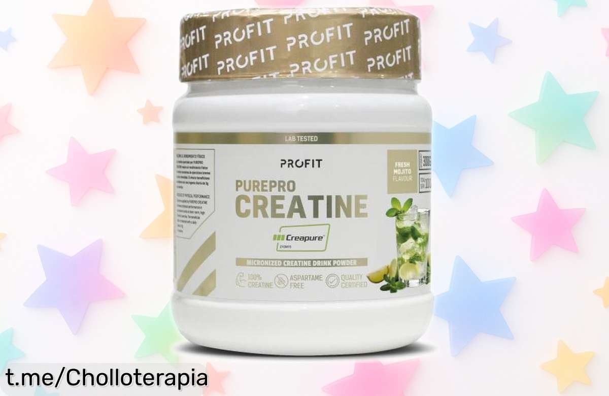 Impulsa tu fuerza con creatina monohidrato Profit PurePRO Creapure® 300 gr a un precio loco que no puedes dejar escapar y siente la energía en cada entrenamiento.