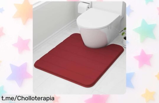 Increíble alfombrilla de baño Wyewye que seca al instante y no resbala, ¡aprovéchate de este chollazo para tener tus pies siempre secos y disfrutar con seguridad!
