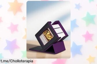 Increíble caja para mazos MTG Commander con ventana y cierre magnético, ¡el ofertón que hará brillar tu colección! No dejes escapar esta oportunidad única.