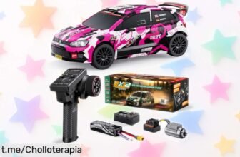 Increíble coche RC 4WD Drift con motor sin escobillas que alcanza hasta 80 km/h y batería 3S, ahora a un precio loco que no puedes dejar escapar. ¡Diviértete como nunca!