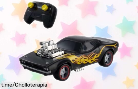 Increíble coche teledirigido Rodger Dodger de Hot Wheels a precio loco, potencia turbo y diversión asegurada: ¡no te pierdas esta oferta limitada que arrasa las calles!