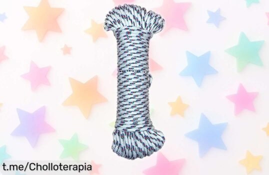 Increíble cordón trenzado Future que flota y aguanta el sol: ¡esta oferta no se repite, aprovecha la resistencia de 15m ahora mismo!