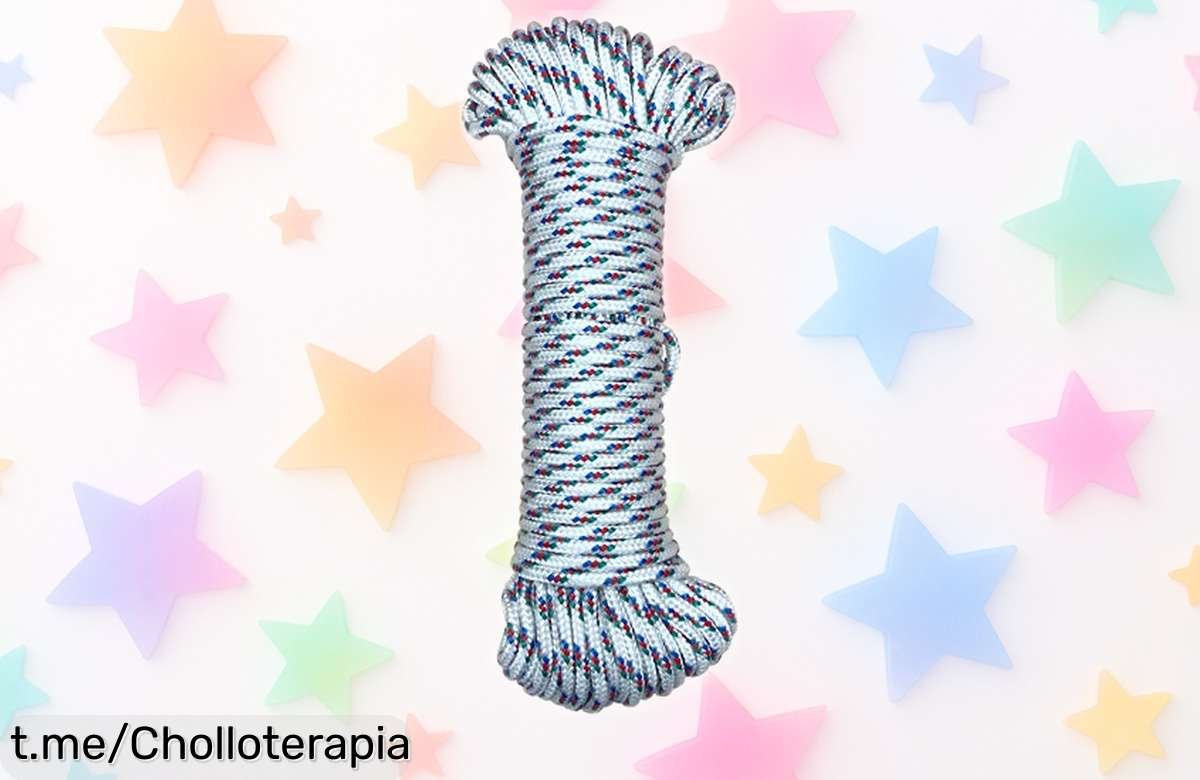 Increíble cordón trenzado Future que flota y aguanta el sol: ¡esta oferta no se repite, aprovecha la resistencia de 15m ahora mismo!